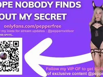 Chaturbate Adult Video Chat of pepperxminthe