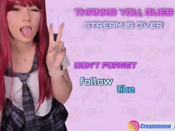 Chaturbate Live Sex Cam of creammeow