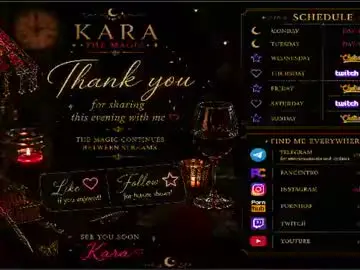 Chaturbate Live Porn of karathemagic